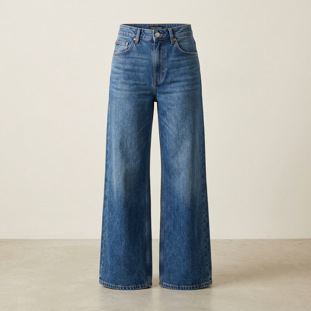Wide-leg jeans collection